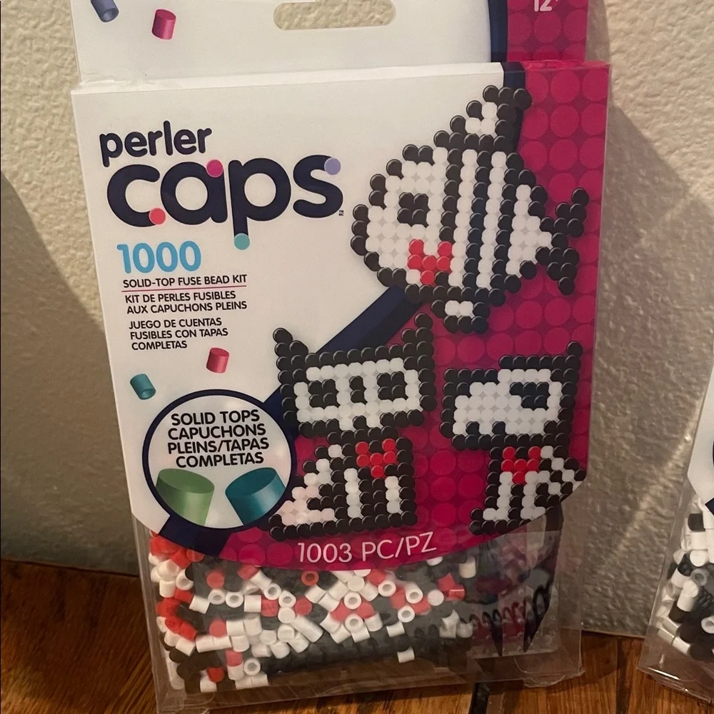 Perler Caps Beads Bundle + Pattern Pad
